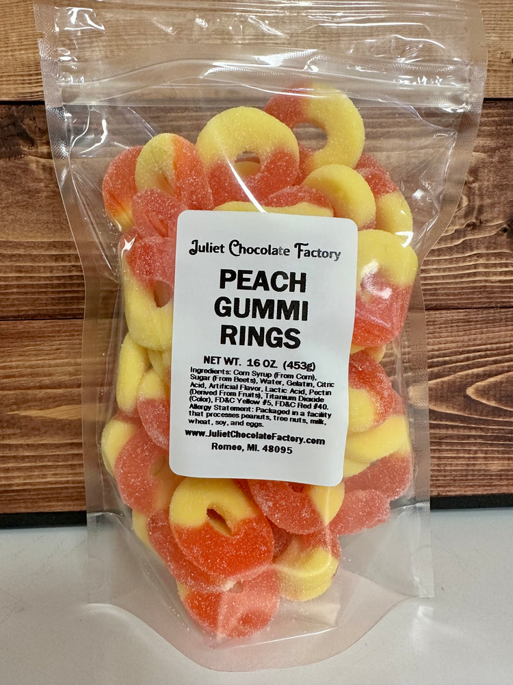 Peach Gummi Rings
