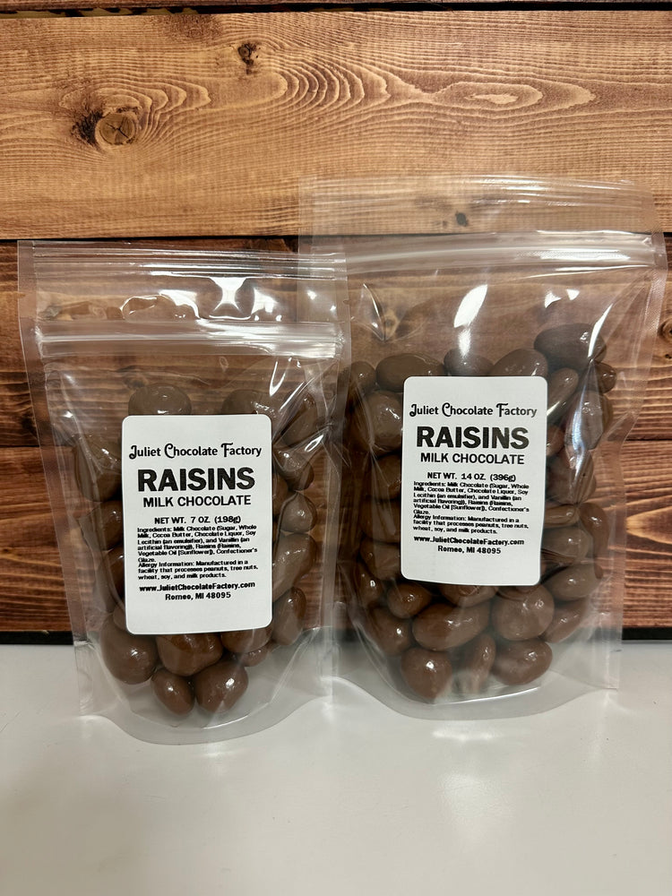 
            
                Load image into Gallery viewer, Milk Chocolate Raisins
            
        