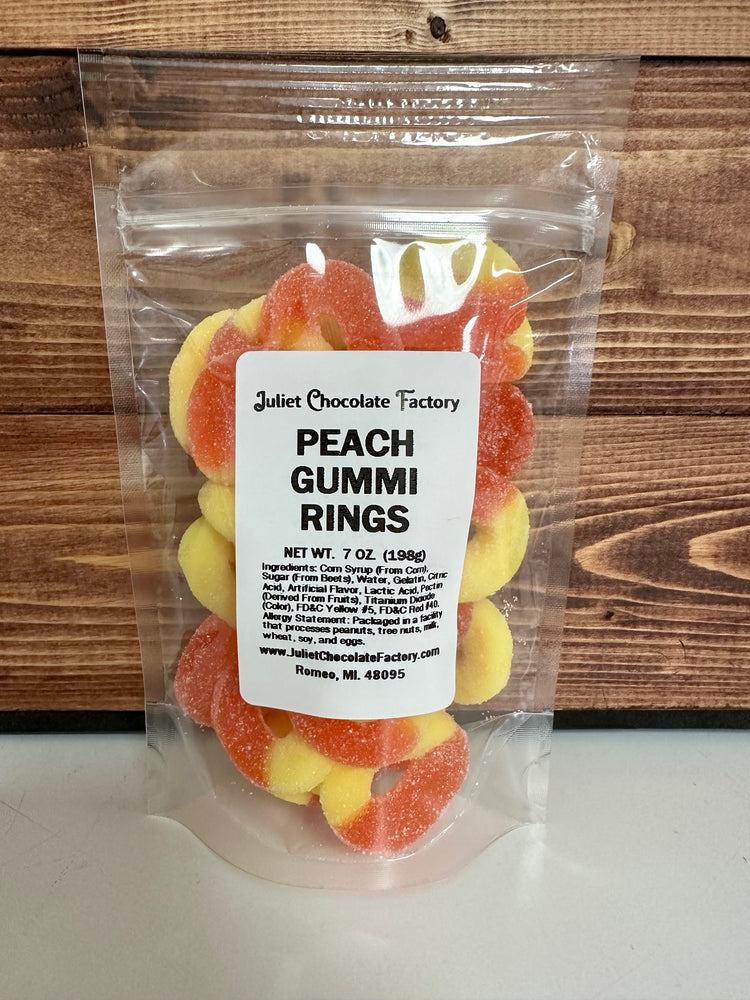 
            
                Load image into Gallery viewer, Peach Gummi Rings
            
        