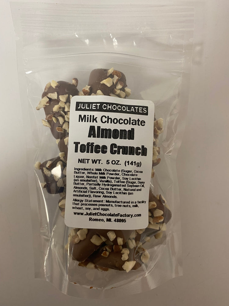 Milk Chocolate Almond Toffee Crunch