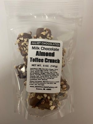 
            
                Load image into Gallery viewer, Milk Chocolate Almond Toffee Crunch
            
        
