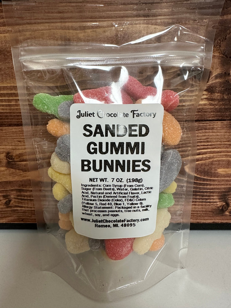 Sanded Gummi Bunnies