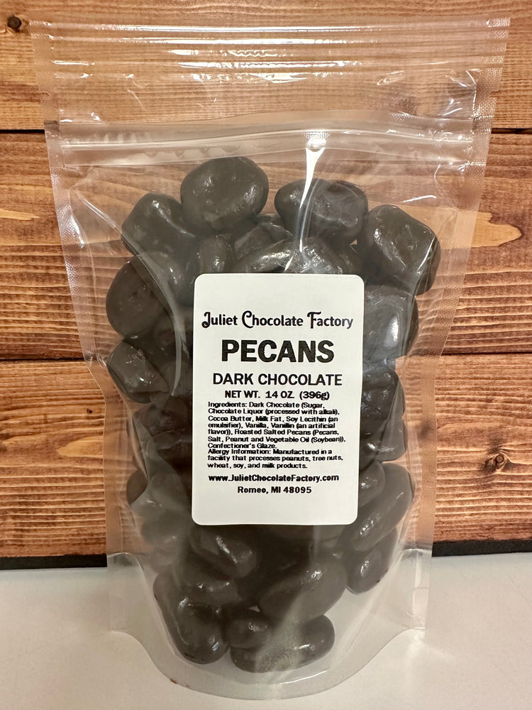 Dark Chocolate Pecans