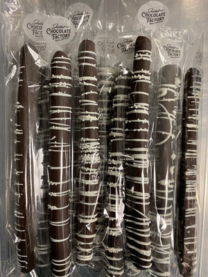 
            
                Load image into Gallery viewer, Dark Chocolate Covered Pretzel Rod
            
        