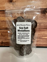 Dark Chocolate Sea Salt Medallions