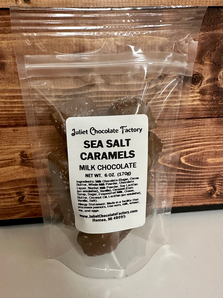 Milk Chocolate Sea Salt Caramels