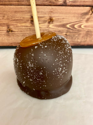 
            
                Load image into Gallery viewer, Milk Chocolate Caramel Apple with Sea Salt
            
        