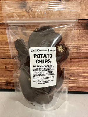 Dark Chocolate Potato Chips