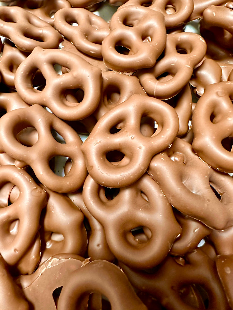 
            
                Load image into Gallery viewer, Milk Chocolate Pretzels
            
        