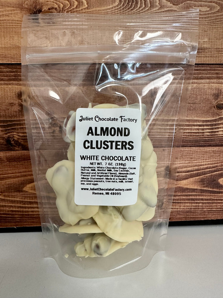 White Chocolate Almond Clusters