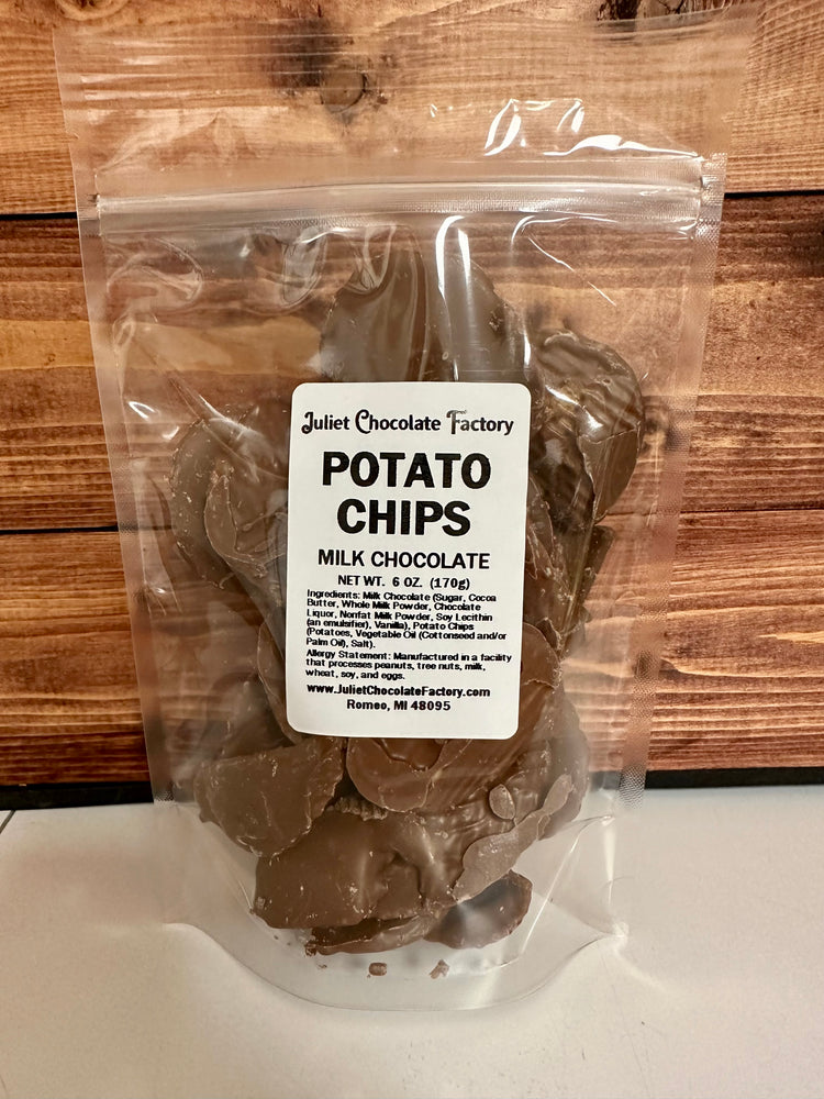 Milk Chocolate Potato Chips