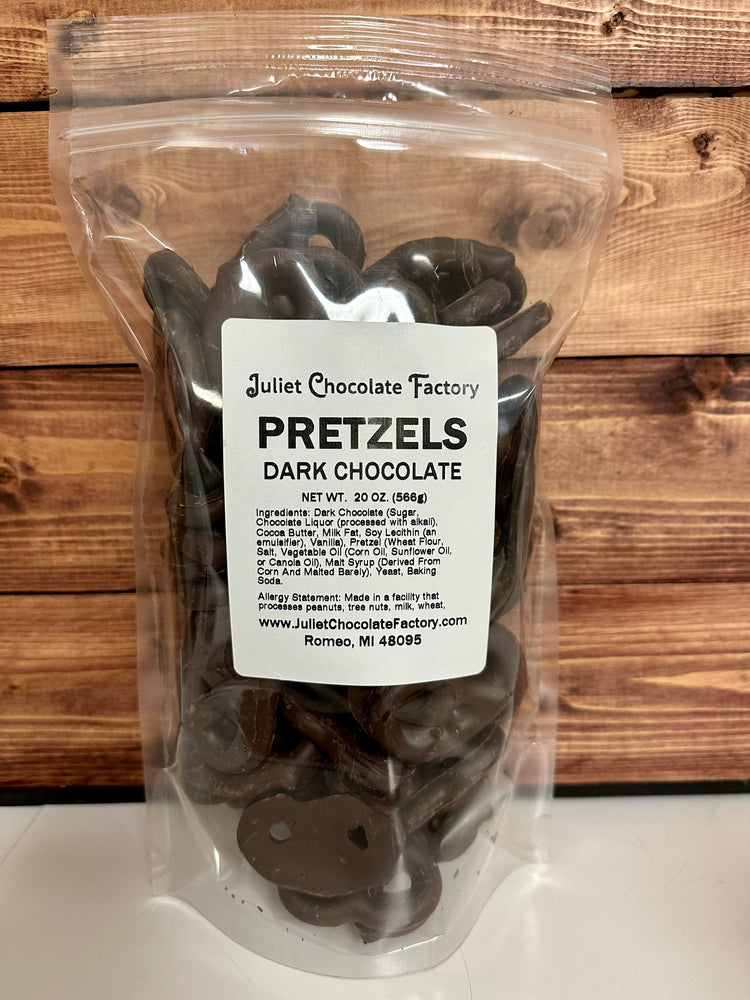 
            
                Load image into Gallery viewer, Dark Chocolate Pretzels
            
        