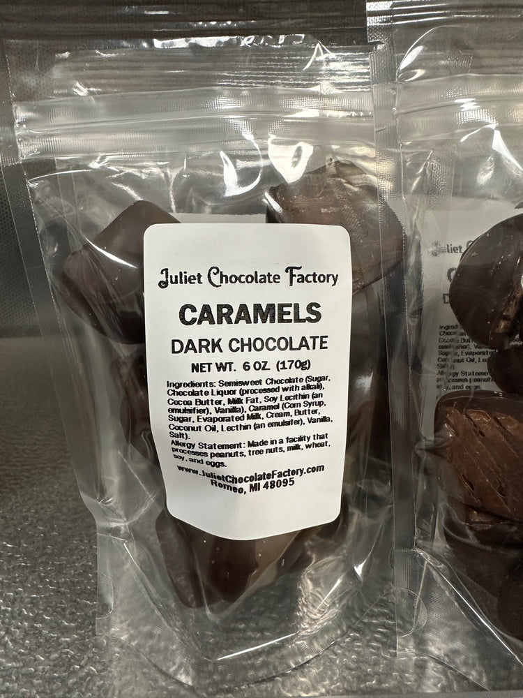
            
                Load image into Gallery viewer, Dark Chocolate Caramels
            
        
